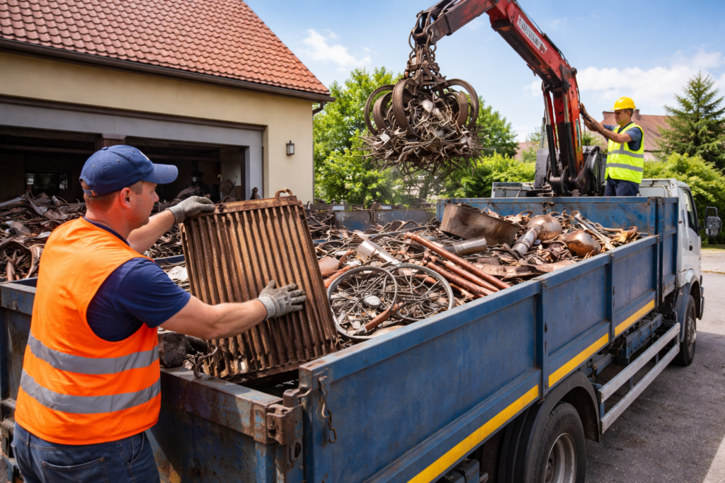 Schrottabholung in Rohrbach – Metall Recycling Braun