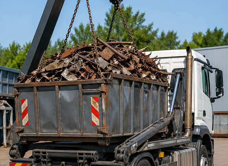 Schrottabholung Ludwigshafen mit Containerdienst und Abholung vor Ort