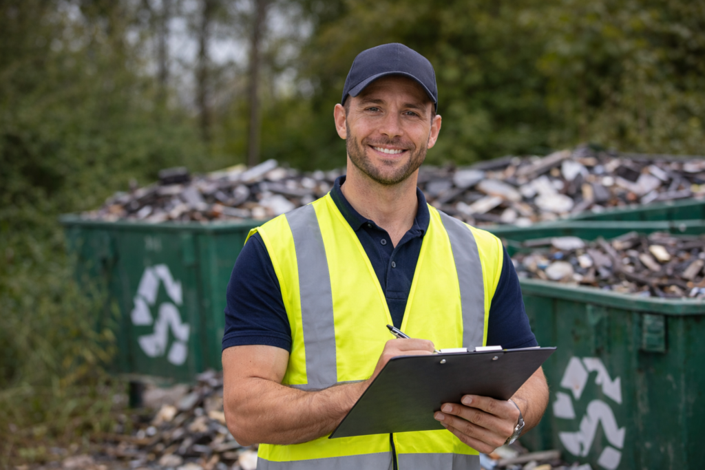 Metall Recycling Ablauf Schrottabholung Karlsruhe Altmetall Verwertung